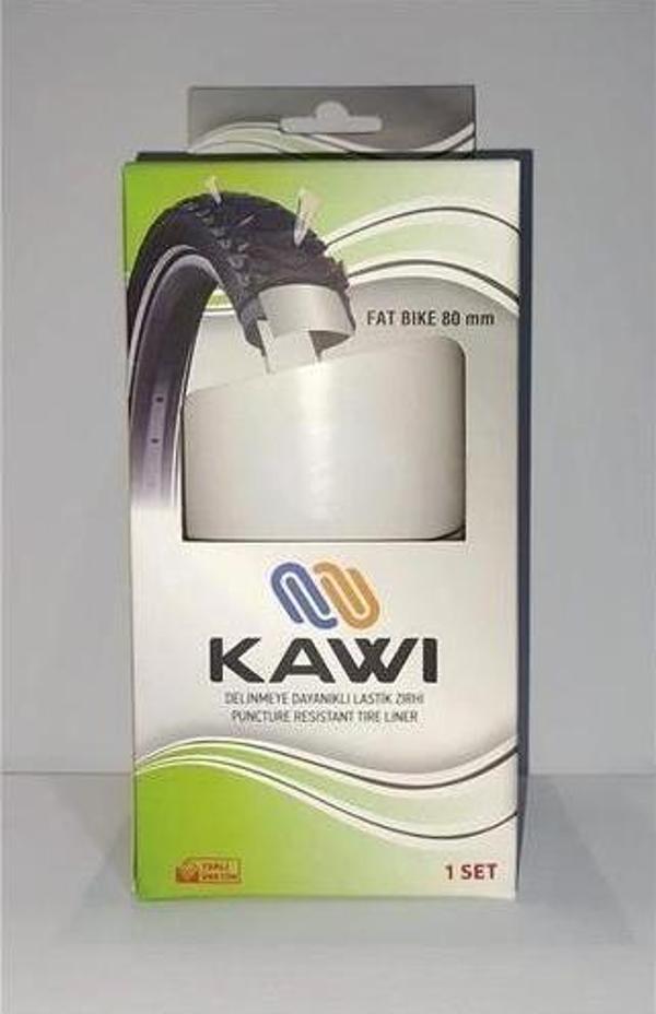 Kawi Wood Kawı Patlak Önleyici Bisiklet Lastik Zırhı Fatbıke 20 Jant Uyumlu Beyaz - Image 1