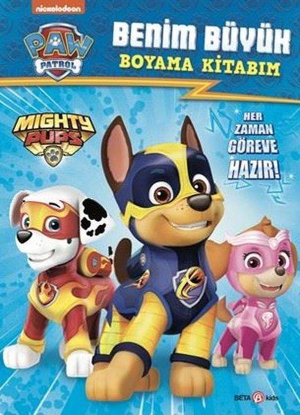 Paw Patrol - Benim Büyük Boyama Kitabım - Beta Kids - Image 1
