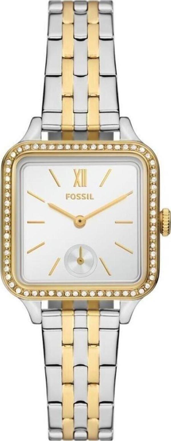 Fossil Fbq3908 Kare Kadın Kol Saati - Image 1
