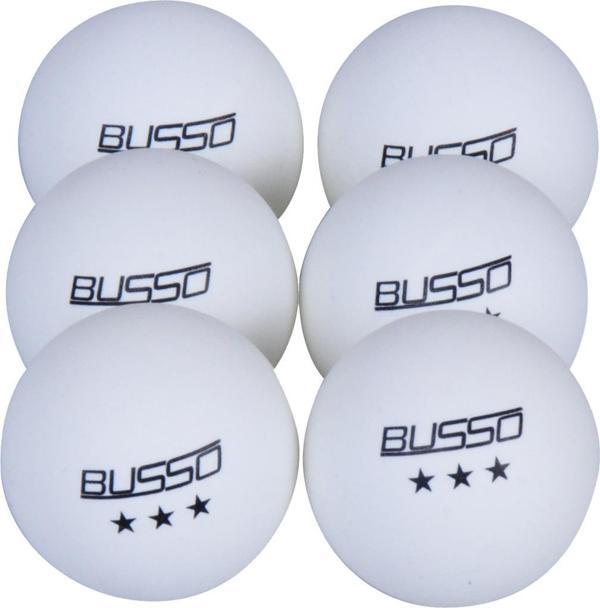 Busso Bs BS23021 Pinpon Topu 6'Lı (Beyaz) - Image 1