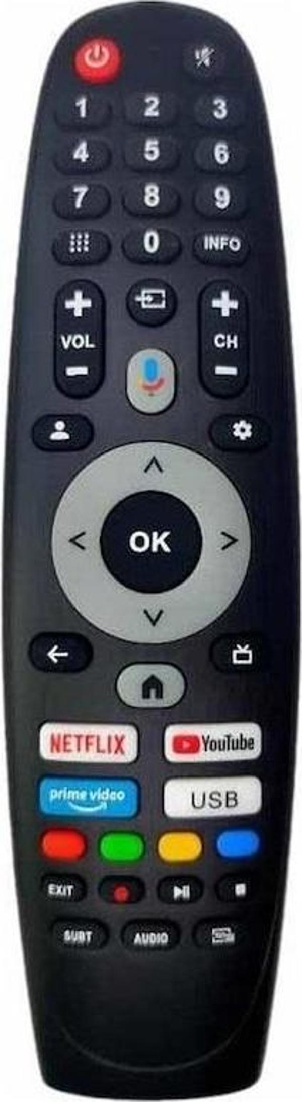 Onvo Google Tv Kumanda-mikrofonlu - Image 1