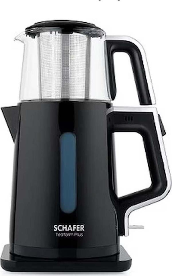 Schafer Teaform Elektrikli Çay Makinesi Siyah - Image 1