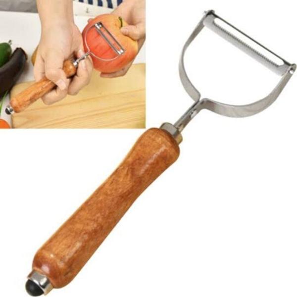Ahşap Saplı Soyacak Meyve Sebze Soyacağı - Image 1