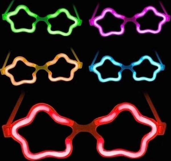 Yıldız Glow Partisi Gözlüğü 12 Adet - Image 1