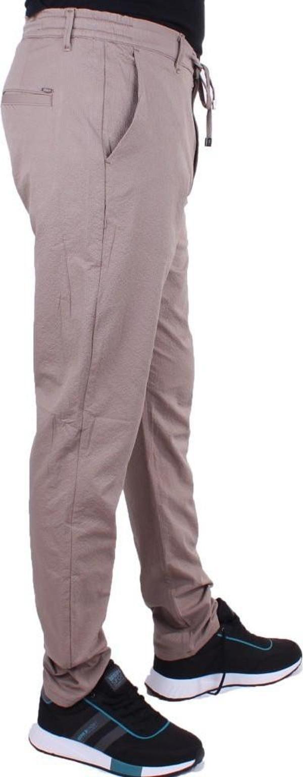 Twister Crespo 794 Vizon Normal Bel Dar Paça Erkek Kanvas Pantolon - Image 1