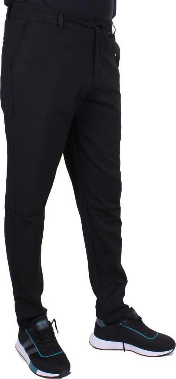 Dagoster DMG23-619712 Siyah Normal Bel Düz Paça Jogger Erkek  Pantolon - Image 1