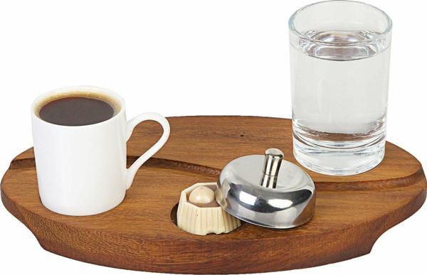 Ahşap Türk Kahve Sunum Seti 23*14 Cm - Image 1