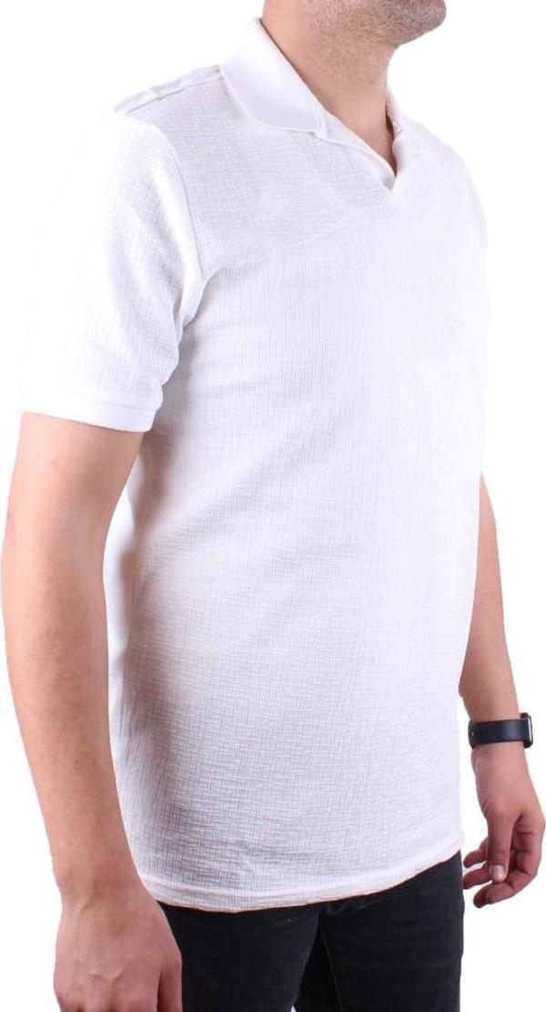 Twister 2288 Ekru Günlük Kısa Kol Normal Kesim Pamuklu Polo Yaka Erkek Tişört - Image 1