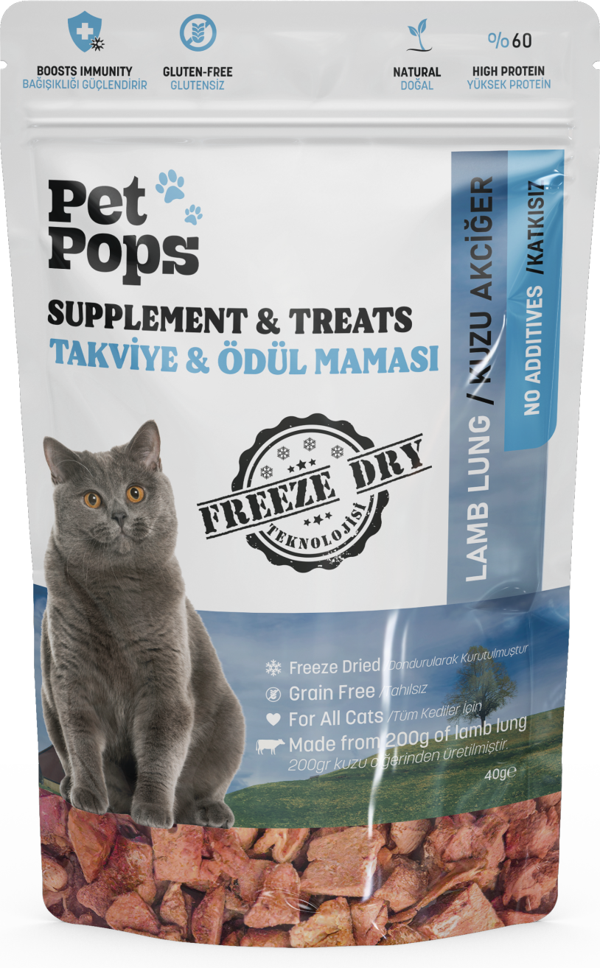 Kuzu Ciğer – Freeze Dry , Kedi Ödül Maması %100 Katkısız - Image 1