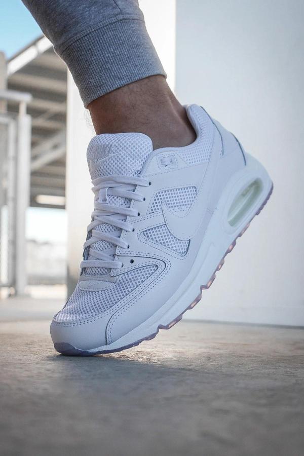 Nike Air Max Command Leather Sneaker Erkek Günlük Spor Ayakkabı Beyaz - Image 1