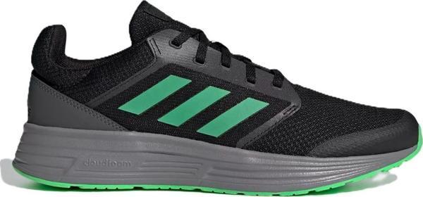 Adidas Galaxy 5 Cloudfoam Walk Run Shoes Black Erkek Yürüyüş Koşu Ayakkabısı Siyah Yeşil - Image 1