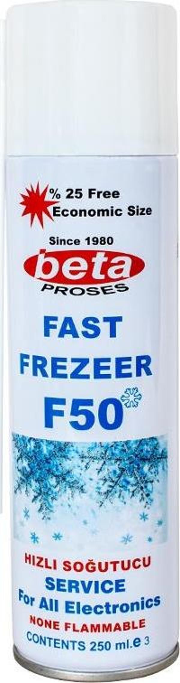 SOĞUTUCU SPREY BETA F-50 FAST FREZEER 200 ML KT-50-Findit - Image 1