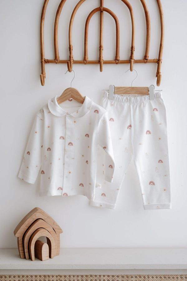Tba Collection Pijama Takımı Boho Rainbow Çok Renkli 1-2 Yaş - Image 1