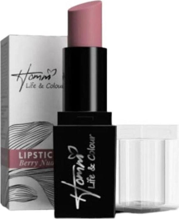 HOMALIFE HOMM LIFE COLOR LIPSTICK BERRY NUDE RUJ - Image 1