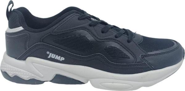 Jump 24712 Unisex Siyah Bağcıklı Yürüyüş Koşu Spor Ayakkabı - Image 1