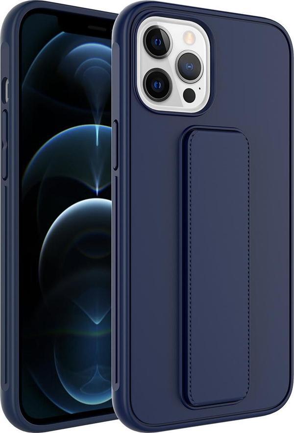 Teknolojik Reyon Apple iPhone 12 Pro Max Kılıf Qstand Kapak Standlı Renkli Koruyucu Kapak - Image 1