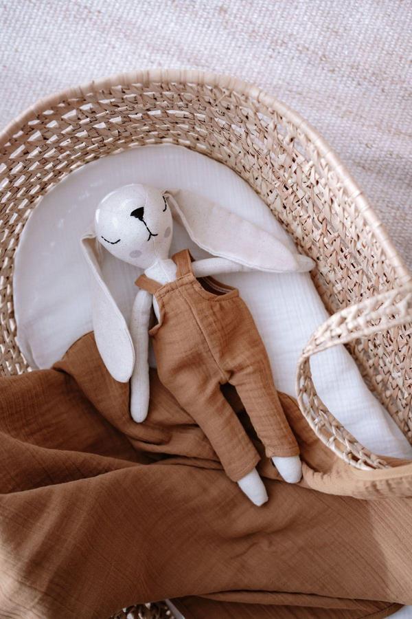 Tba Collection Erkek Tavşan Müslin Uyku Arkadaşı | Camel - Image 1
