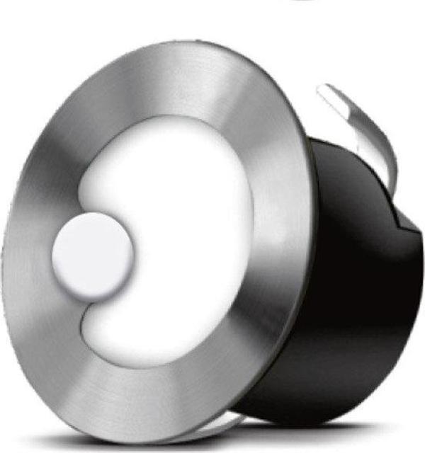 ACK 0.85W BEYAZ SENSÖRLÜ YUVARLAK MERDİVEN KORİDOR ARMATÜRÜ - Image 1