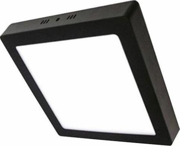 ACK 18W BEYAZ S.Ü.KARE LED PANEL ARMATÜR (SİYAH KASA) - Image 1