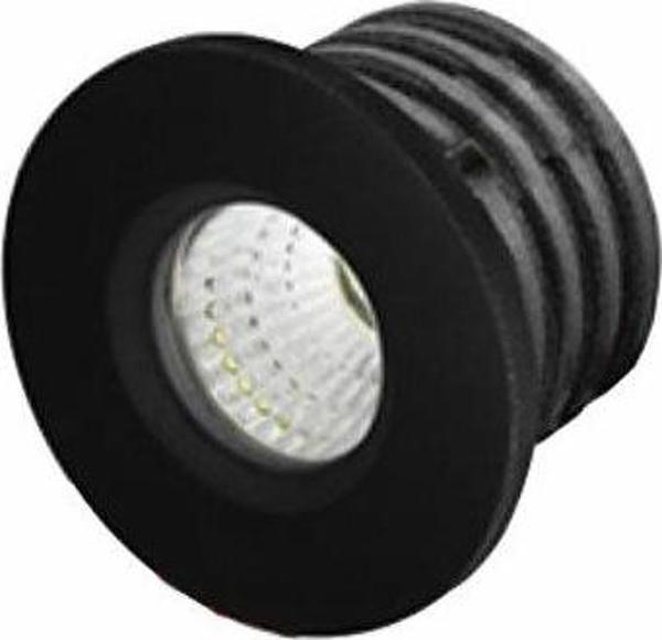 ACK 3W BEYAZ LED YILDIZ SPOT ARMATÜR (SİYAH KASA) - Image 1