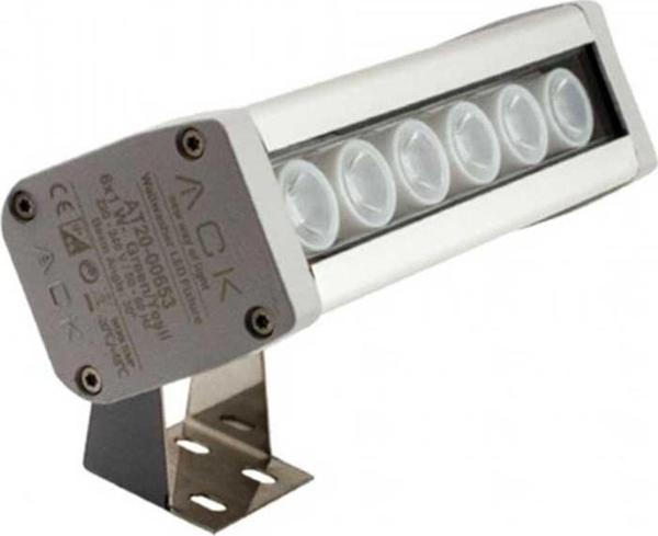 ACK WALL WASHER 6*1W YEŞİL (18cm) - Image 1