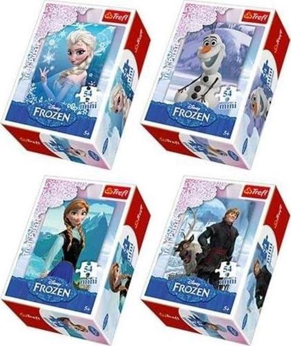 Ravensburger 54 Parça Mini Puzzle Frozen 097913  - Image 1