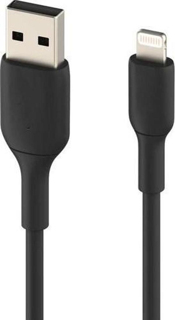 1 metre örme kablo iphone uyumlu 3.0A lightning şarj kablosu - Image 1