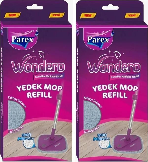 Parex Wondero Yedek Paspas Mop 2 Adet - Image 1