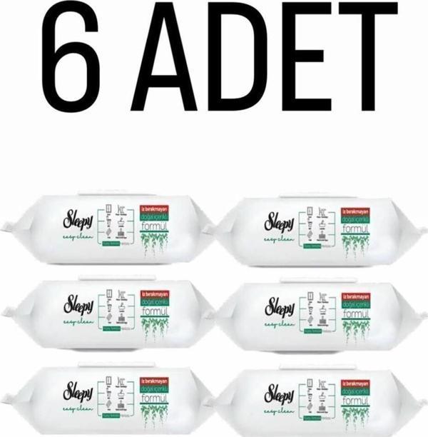 Sleepy Easy Clean Yüzey Temizlik Havlusu 100 Yaprak (6 Adet) - Image 1