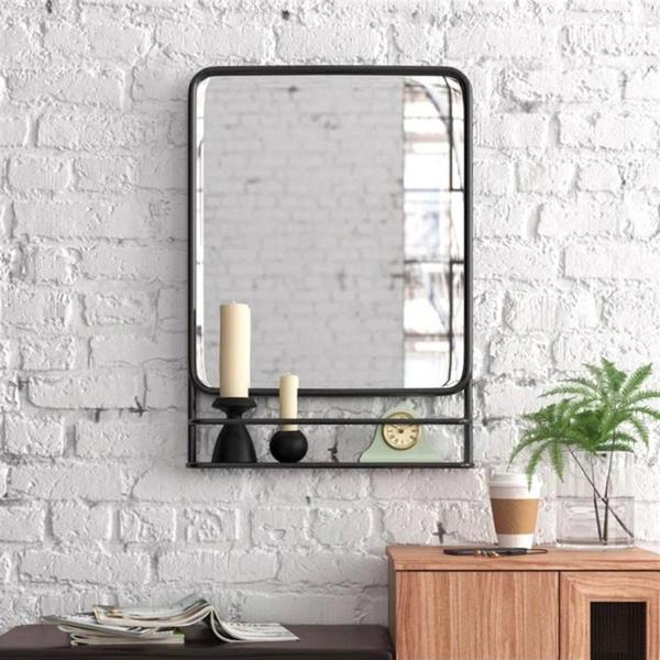 Doffo Metal Dekoratif Retro Lavabo Aynası - Image 1