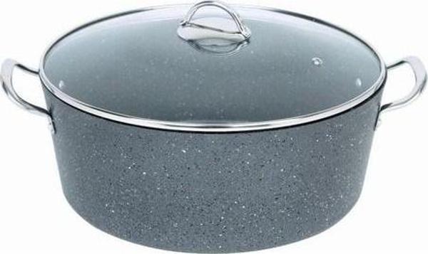 FMS Granit Endüstriyel Derin Tencere 34CM Gri - G1009GRI - Image 1