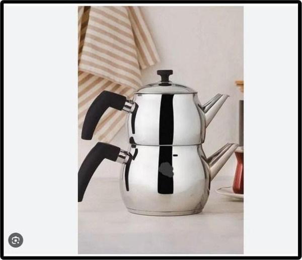 Bykardelen Midi Küre Çaydanlık Siyah ( 1 kişiliktir ) - Image 1