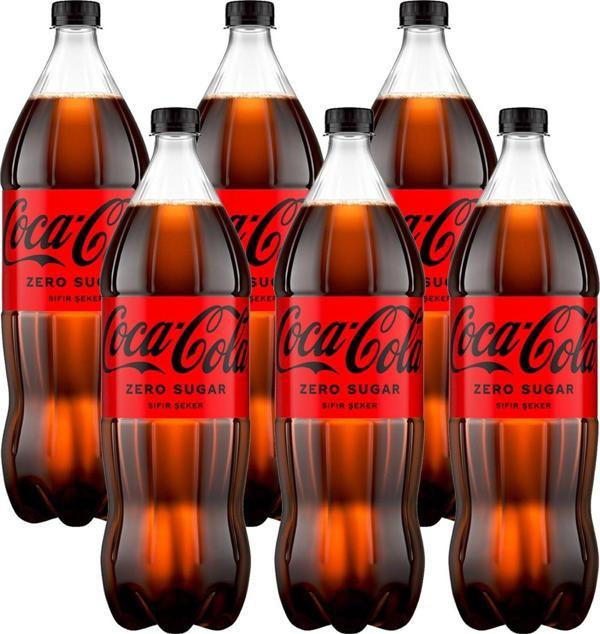 Coca-Cola Zero Şekersiz 1500 ml x 6 Adet - Image 1