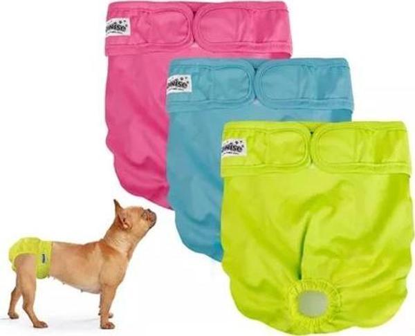 Pawise Tekrar Kullanılabilir Köpek Külodu XS 3Adet - Image 1