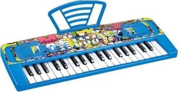 Toyaş 37 Tuş Elektronik Org Microfonlu Mavi - Image 1