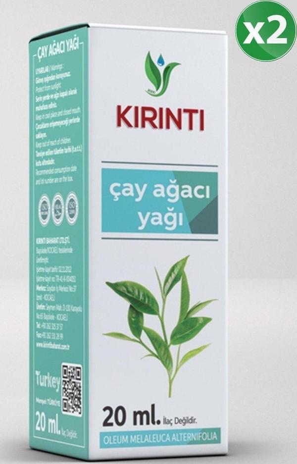Kırıntı 2000 Çay Ağacı Yağı 20 Cc 2 Adet - Image 1