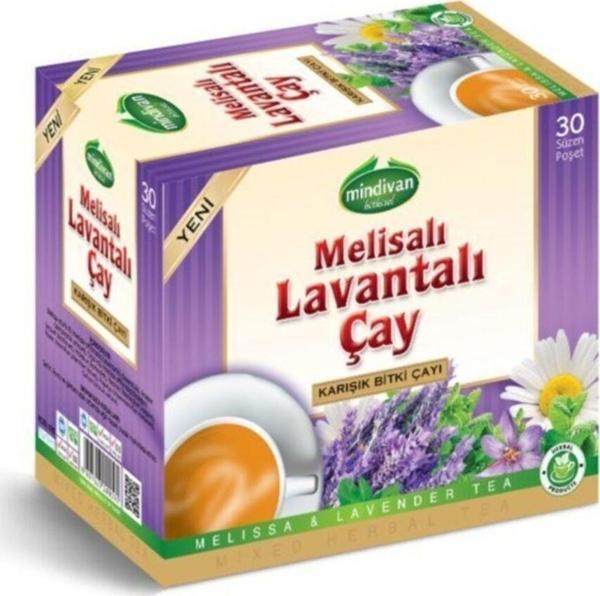 Mindivan Melisa Lavantalı Çay 30'Lu Poşet Çay (2 Adet) - Image 1