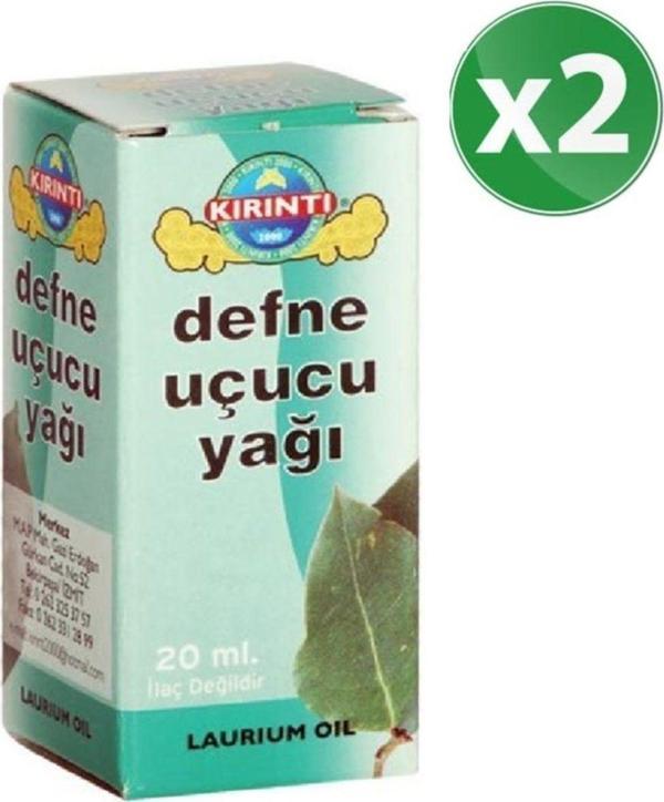 Kırıntı 2000 Defne Uçucu Yağı 20 Cc (2 Adet) - Image 1