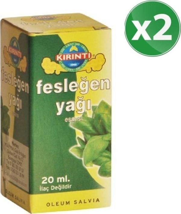 Kırıntı 2000 Fesleğen Yağı 20 Cc (2 Adet) - Image 1