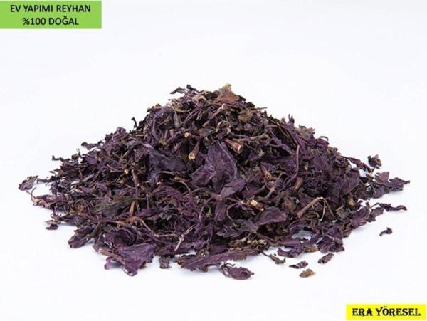 Antep Mısır Çarşısı Organik Mor Reyhan Kurusu Ev Yapımı 100 Gr - Image 1