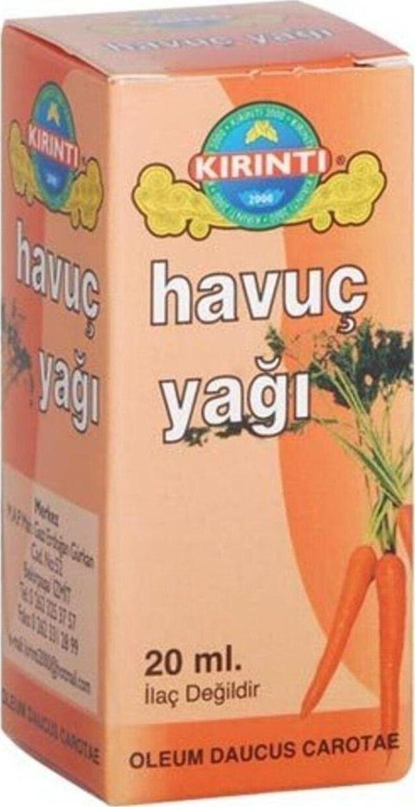 Kırıntı 2000 Havuç Yağı 20 Ml 2 Adet - Image 1