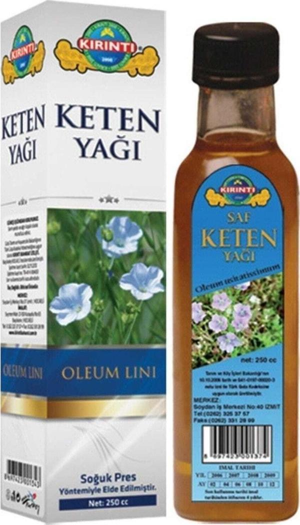 Kırıntı 2000 Keten Tohumu Yağı 250 Ml - Image 1