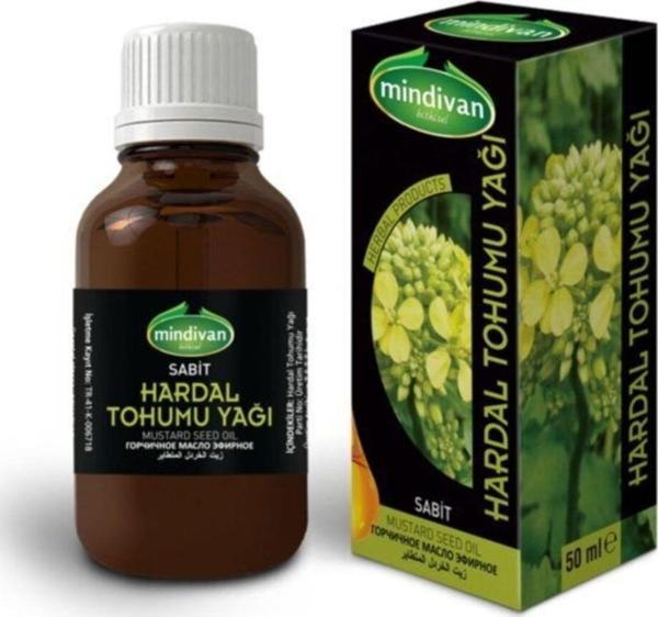 Mindivan 2 Adet Hardal Tohumu Uçucu Yağı 50 Cc - Image 1