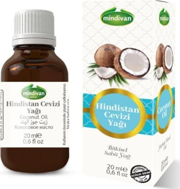 Mindivan 2 Adet Hindistan Cevizi Yağı Sabit 20 Cc - Image 1