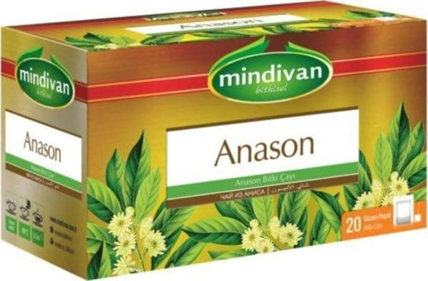 Mindivan Anason Çayı 20'Li Poşet Çay (2 Adet) - Image 1