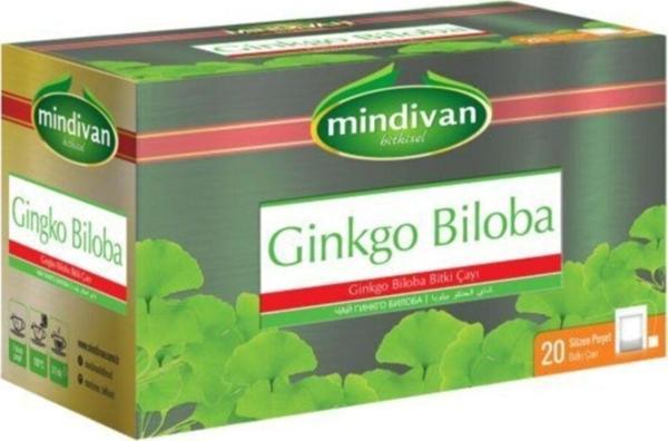 Mindivan Ginkgo Biloba Çayı 20'Li Poşet Çay (2 Adet) - Image 1