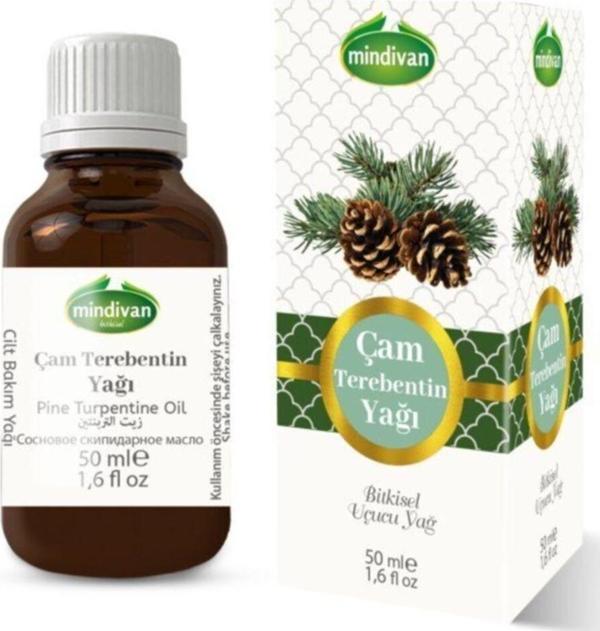 Mindivan Çam Terebentin Uçucu Yağı 50 Cc 2 Adet - Image 1