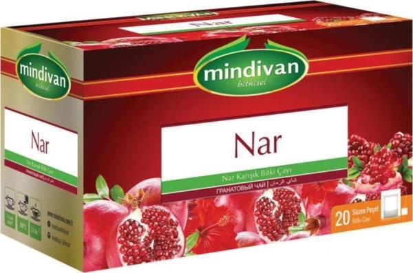 Mindivan Nar Çayı 20'Li Bitki Çayı - Image 1