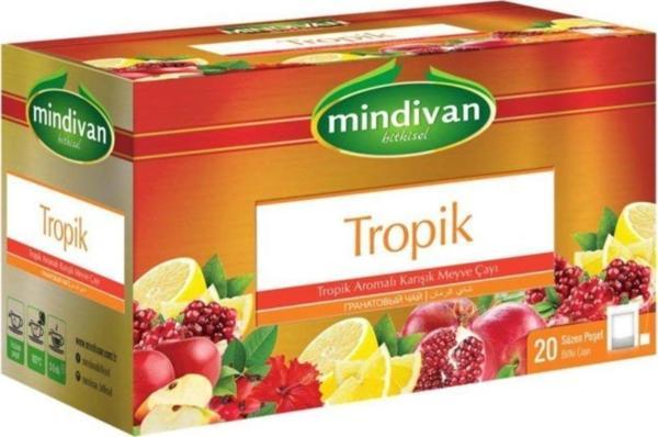 Mindivan Tropik Aromalı Karışık Bitki Çayı 20'Li - Image 1