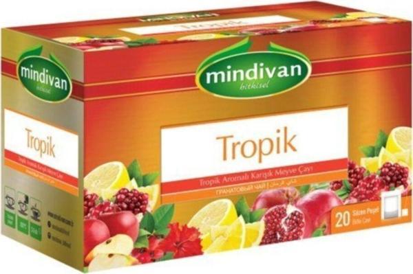Mindivan Tropik Çayı 20'Li Poşet Çay(2 Adet) - Image 1